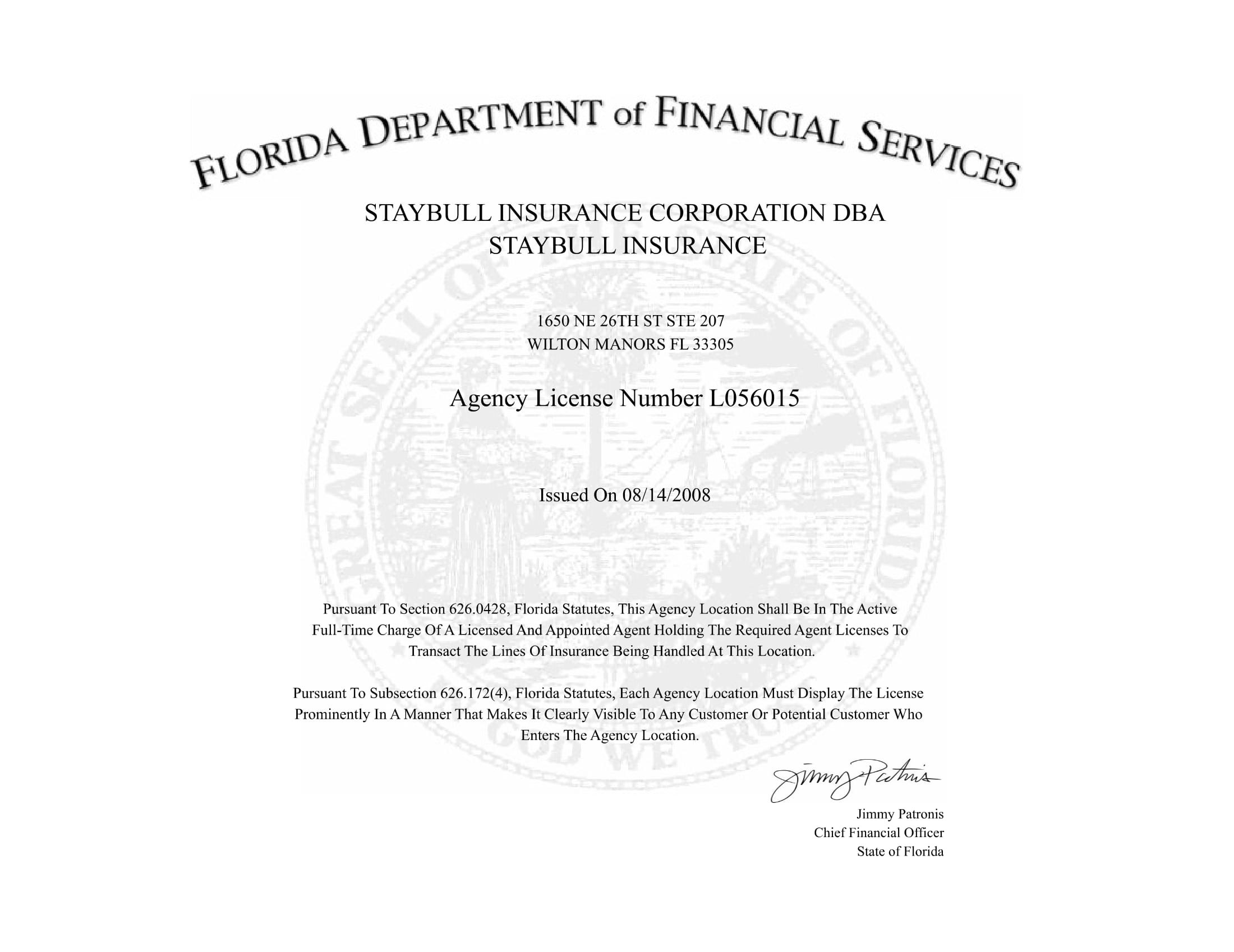 About Us Florida Non Owner Fr44 Insurance pertaining to sizing 2200 X 1698