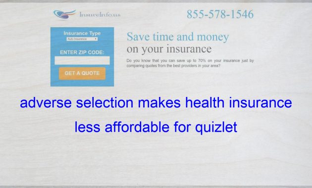 Adverse Selection Makes Health Insurance Less Affordable For intended for dimensions 1365 X 768