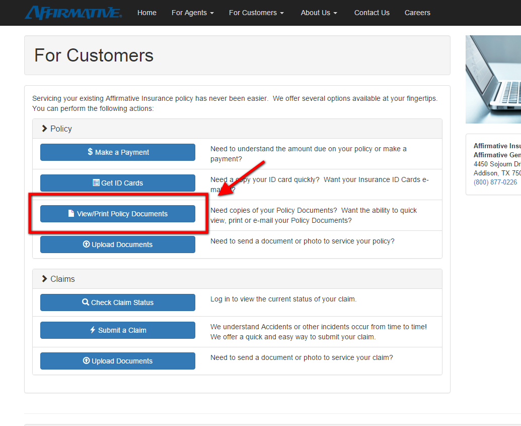 Affirmative Auto Insurance Login Make A Payment intended for size 1035 X 845