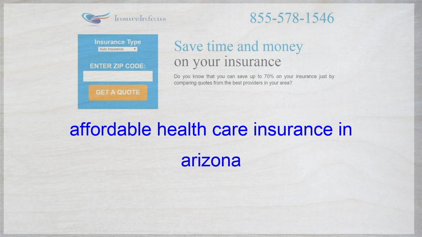 Affordable Health Care Insurance In Arizona Life Insurance intended for sizing 1365 X 768