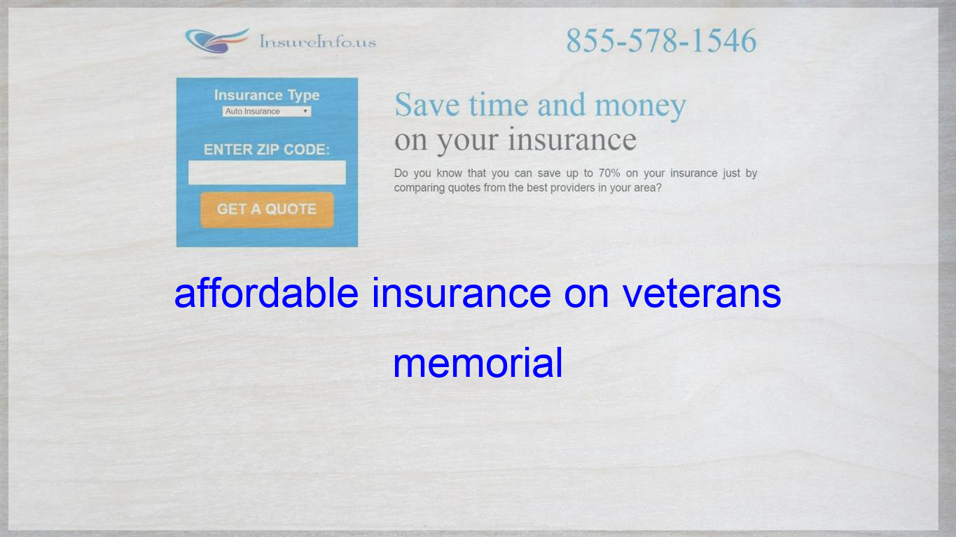 Affordable Insurance On Veterans Memorial Life Insurance with size 1365 X 768