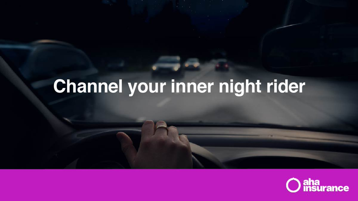 Aha Insurance On Twitter Keep Safe While Driving At Night regarding measurements 1199 X 675