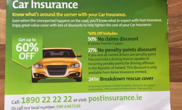 An Post Car Insurance Car Finance Home Insurance throughout size 2048 X 1384