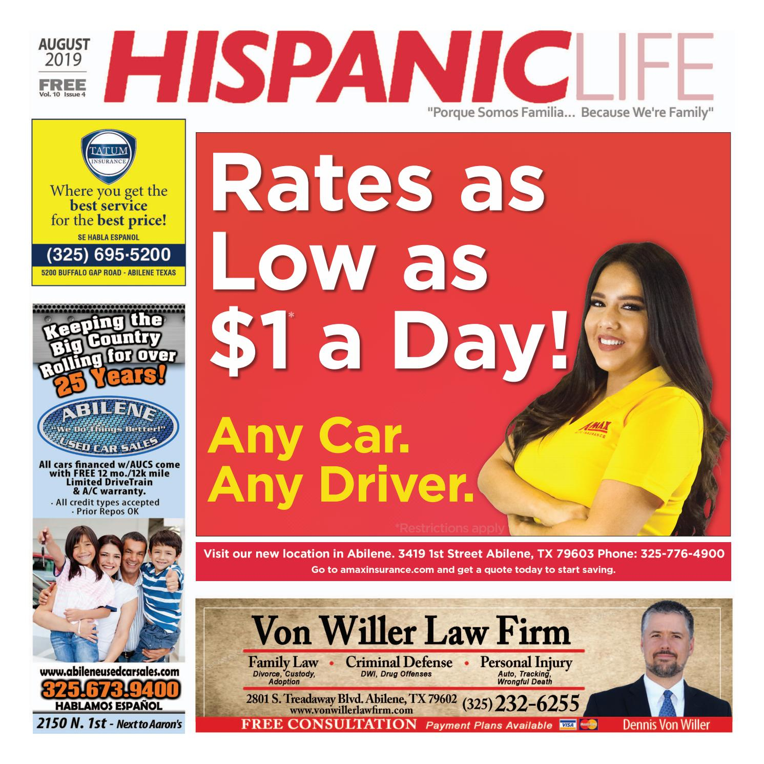 August 2019 Hispaniclife Media Issuu intended for measurements 1491 X 1491