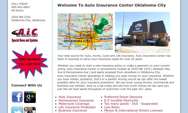 Auto Insurance Center Okc Competitors Revenue And Employees inside dimensions 1024 X 1488