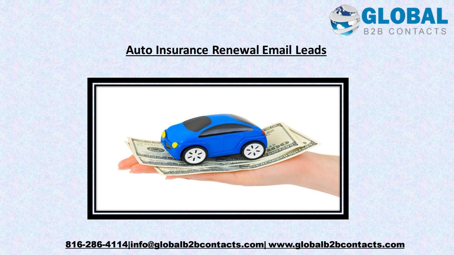 Auto Insurance Renewal Email Leads Robert Autin Issuu with dimensions 1494 X 840