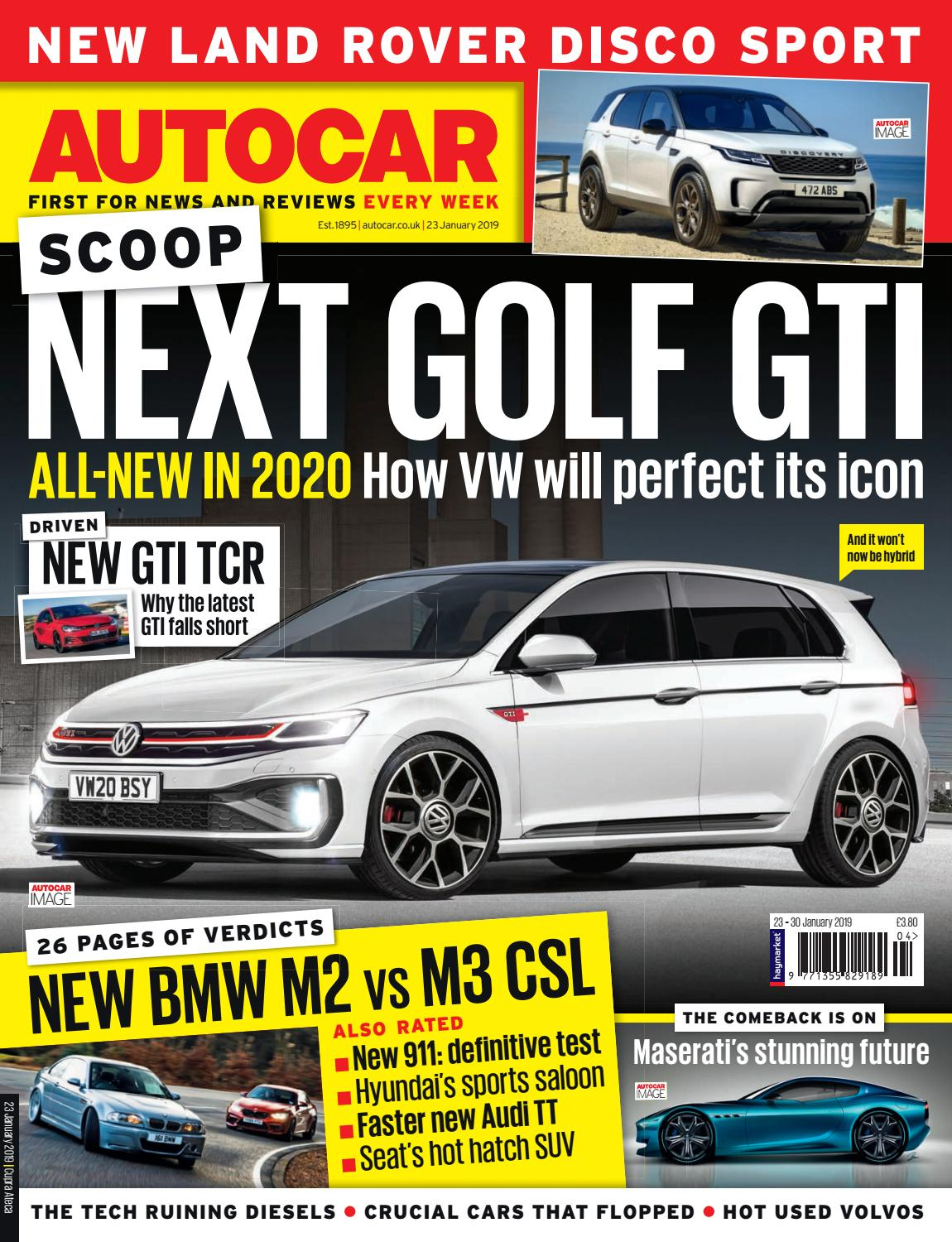 Autocar 23rd Jan 2019 Haymarket Consumer Media Issuu within sizing 1150 X 1500