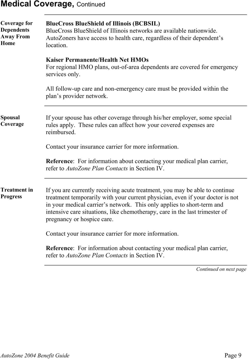 Autozone Inc Benefits Guide Pdf Free Download inside proportions 960 X 1389