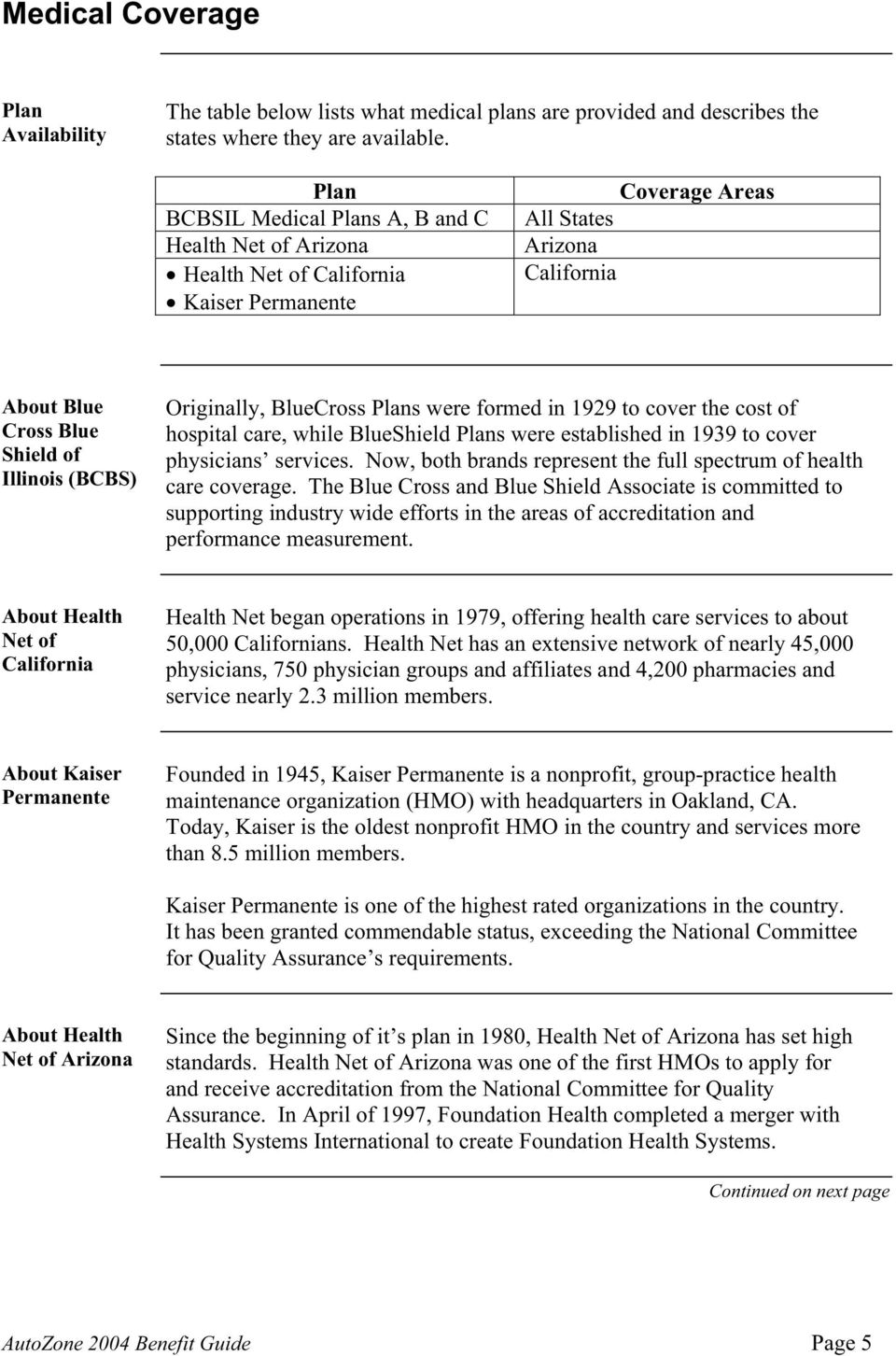 Autozone Inc Benefits Guide Pdf Free Download intended for measurements 960 X 1452