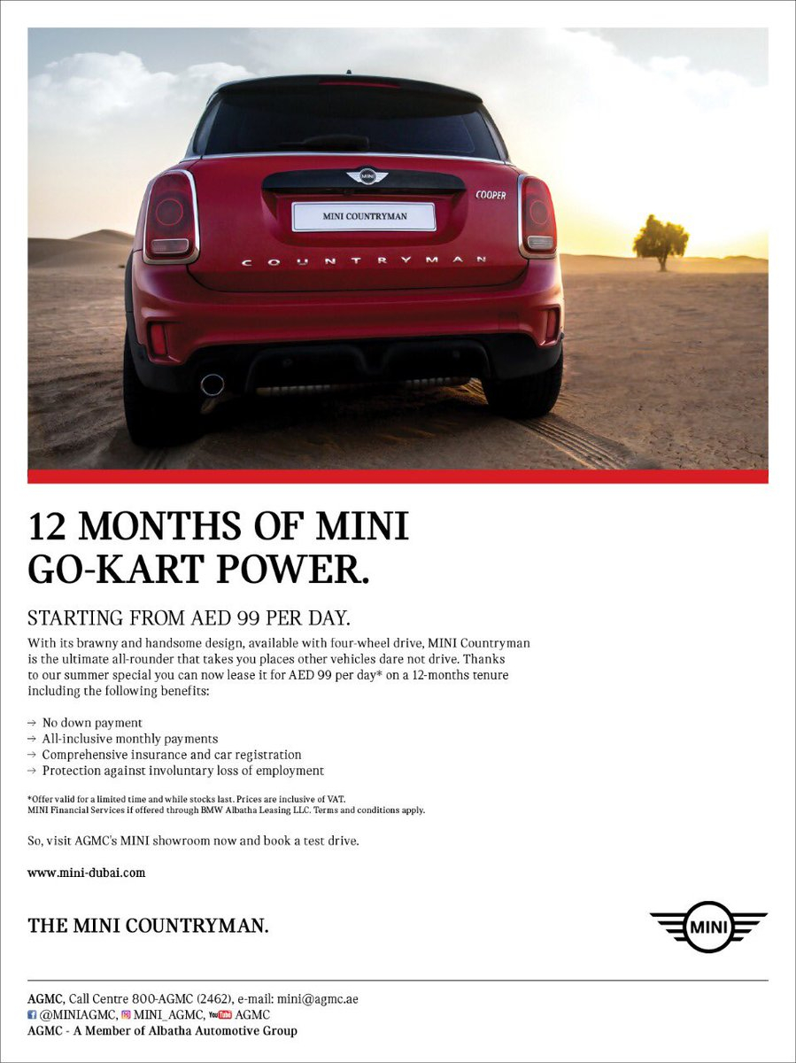 Ayhan Olcer On Twitter Fantastic Leasing Offer Mini throughout dimensions 899 X 1200