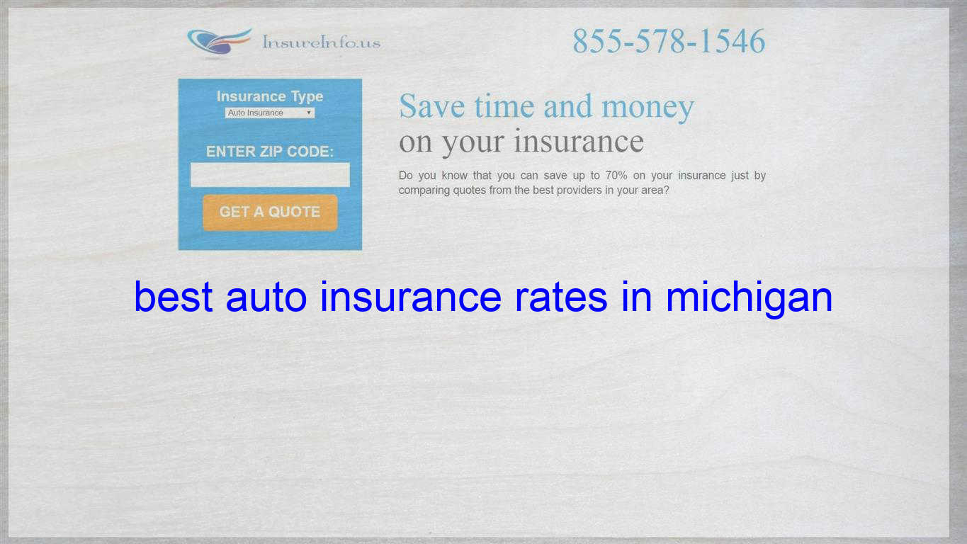 Best Auto Insurance Rates In Michigan Best Auto Insurance with dimensions 1365 X 768