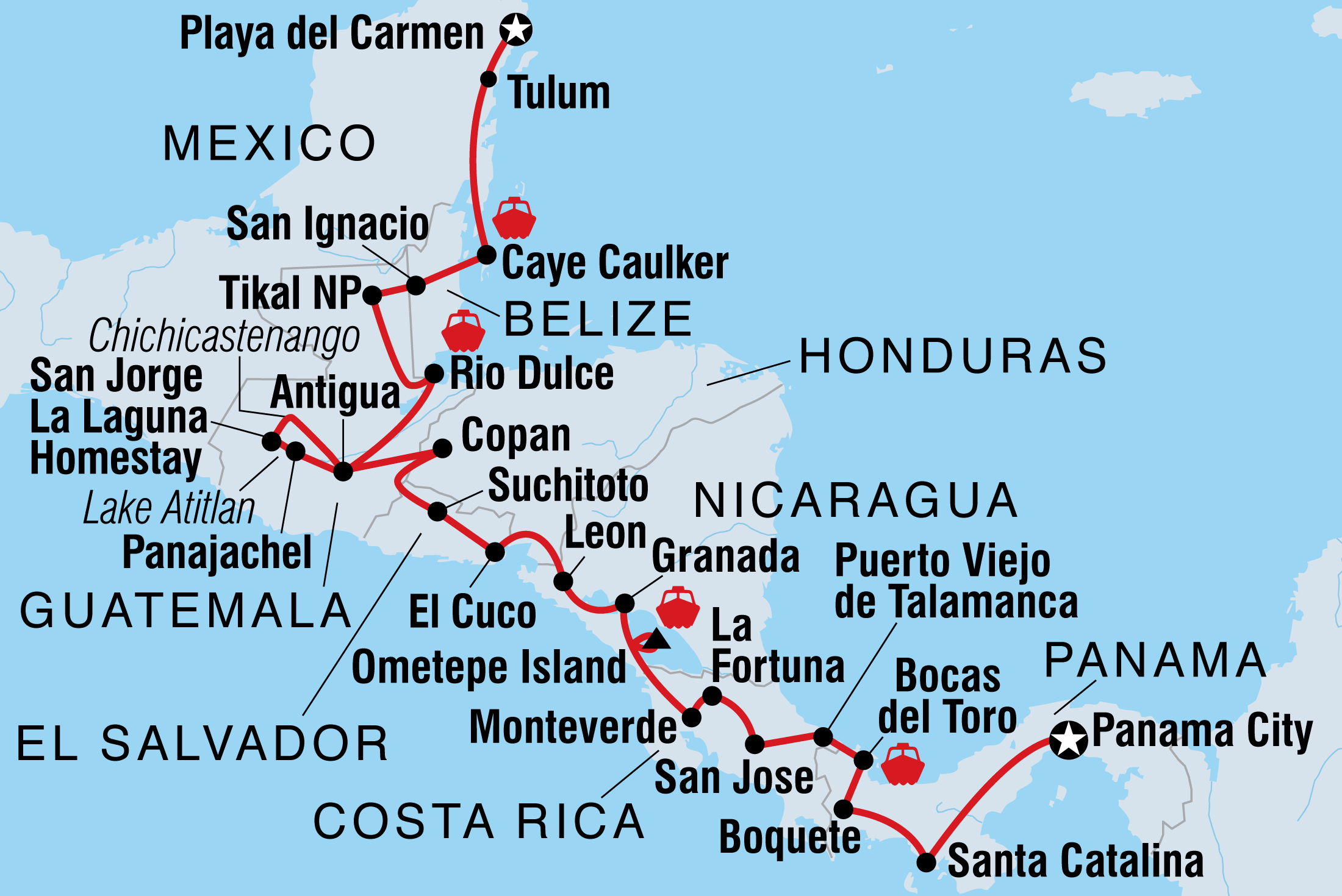 Best Of Central America Intrepid Travel in proportions 2200 X 1470