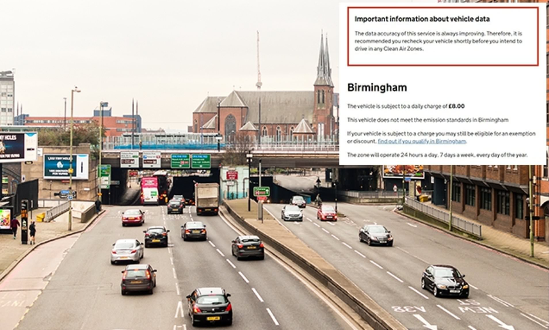 Birmingham Delays The Uks First City Centre Clean Air Zone with regard to sizing 1908 X 1146