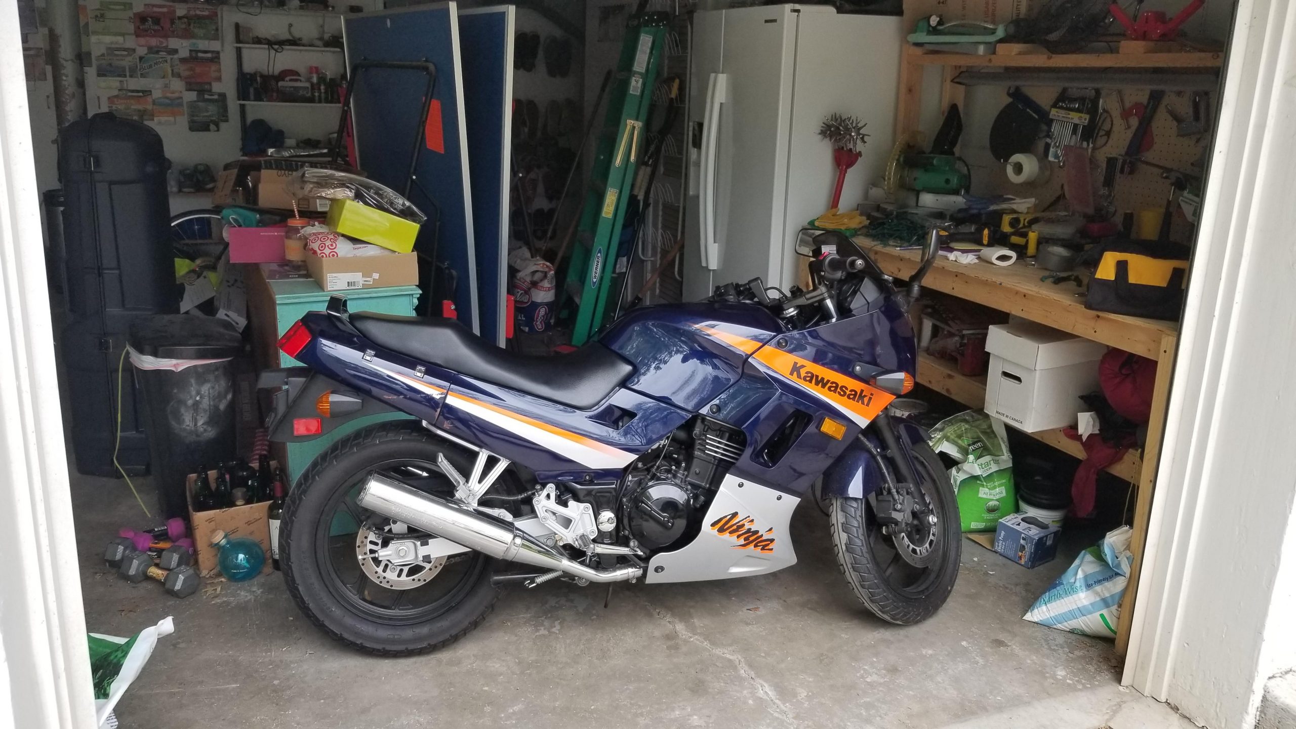 Bought My First Motorcycle In My 30s 2005 Ninja 250 Only pertaining to proportions 4032 X 2268