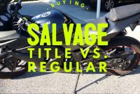 Buying A Salvage Title Motorcycle Vs Regular Title inside proportions 1280 X 720