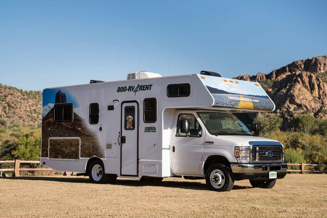 C25 Standard Motorhome Rental Of Cruise Canada In Canada intended for proportions 1100 X 734