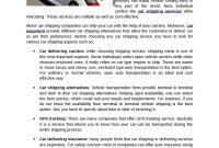 Calamo Different Car Shipping Options intended for size 1190 X 1684