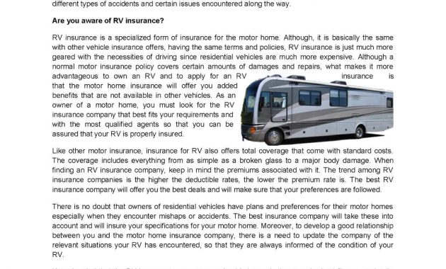 Calamo Rv Insurancean Investment For Safe Driving regarding dimensions 1224 X 1584