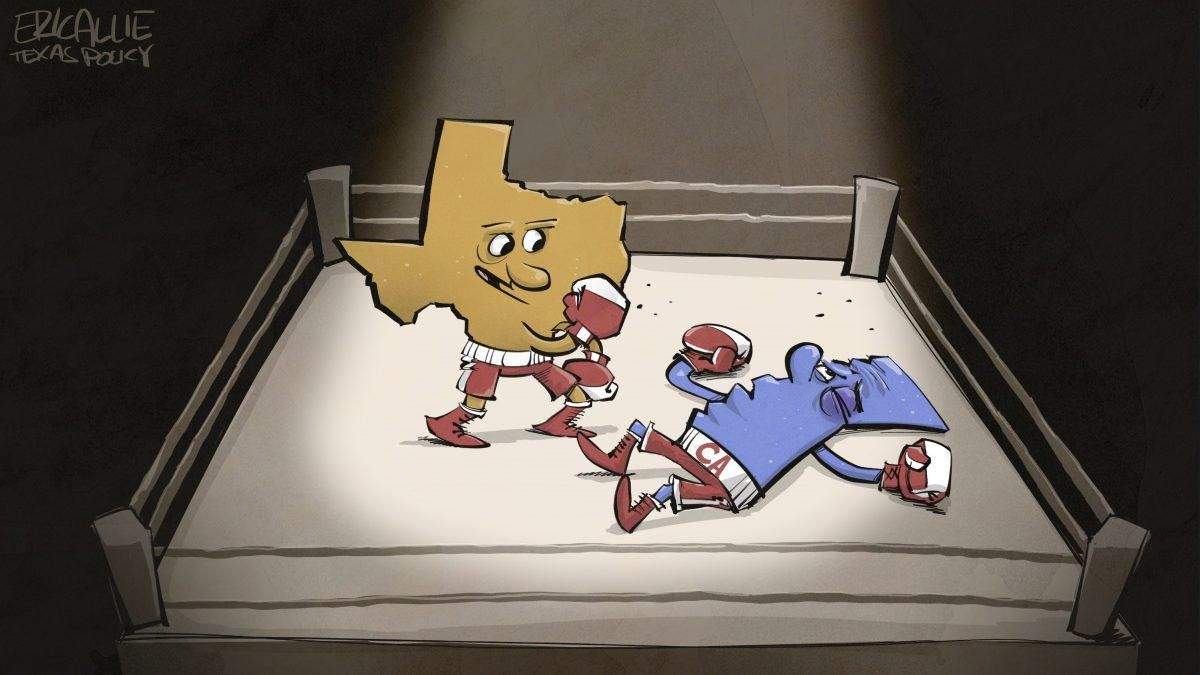 California Vs Texas Jobs Comparing The Two States 1 In throughout sizing 1200 X 675