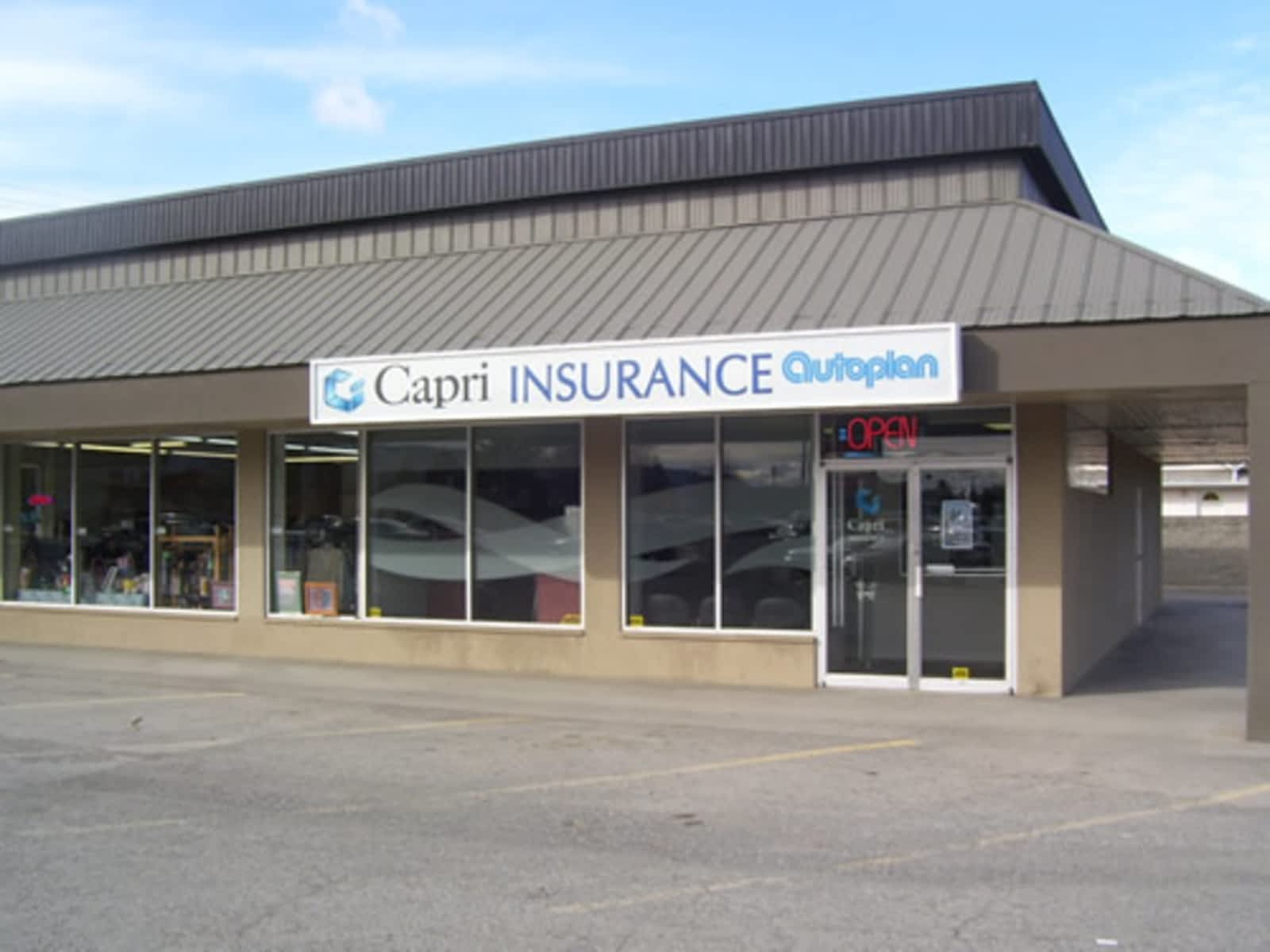 Capri Insurance Opening Hours 1800 Tranquille Rd inside sizing 1600 X 1200