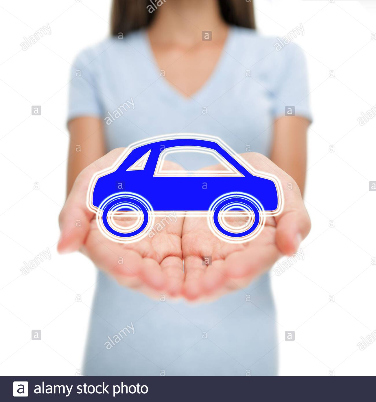 Car Business Woman Woman Showing Design Concept Car Rental intended for size 1300 X 1390