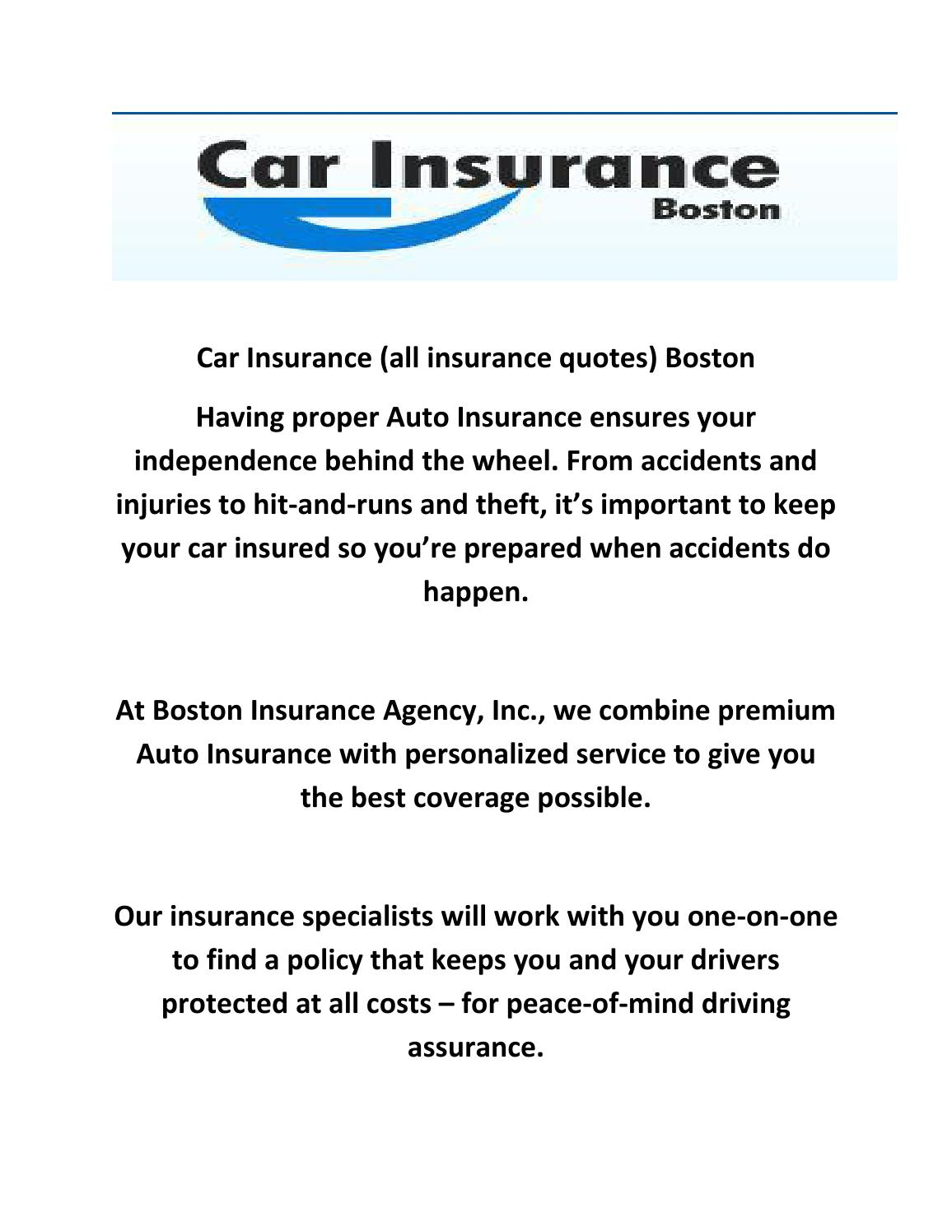 Car Insurance All Insurance Quotes Boston Aurelia Todd pertaining to dimensions 1156 X 1496