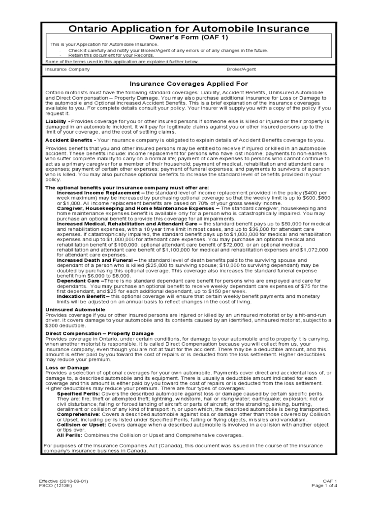 Car Insurance Application Form 2 Free Templates In Pdf with regard to measurements 768 X 1024