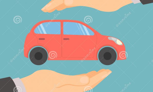 Car Insurance Concept Stock Vector Illustration Of Safely for sizing 1300 X 1390