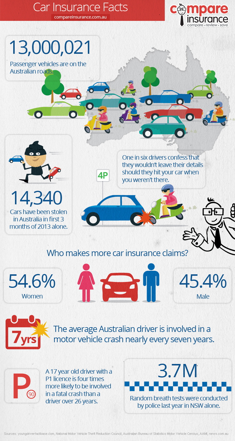 Car Insurance Facts Infographic Compare Insurance for sizing 800 X 1500