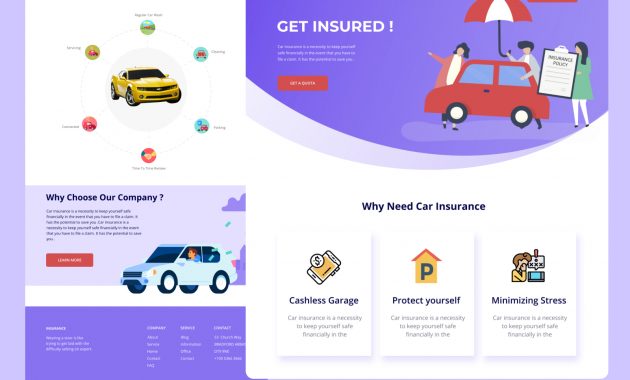 Car Insurance Landing Page Samad Khan On Dribbble throughout measurements 1600 X 1200