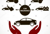 Car Insurance Modern Realistic Poster Background Stock inside dimensions 1500 X 1600