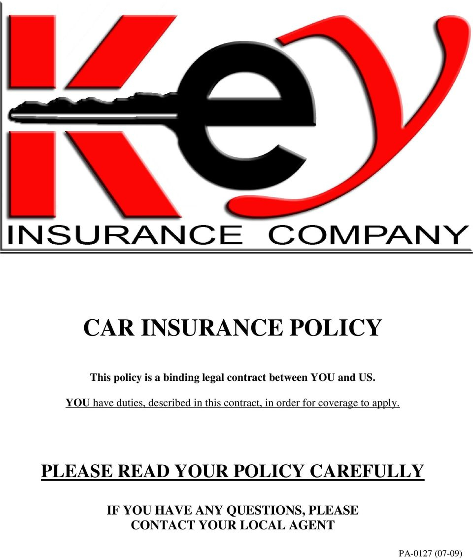 Car Insurance Policy Pdf Free Download regarding sizing 960 X 1133