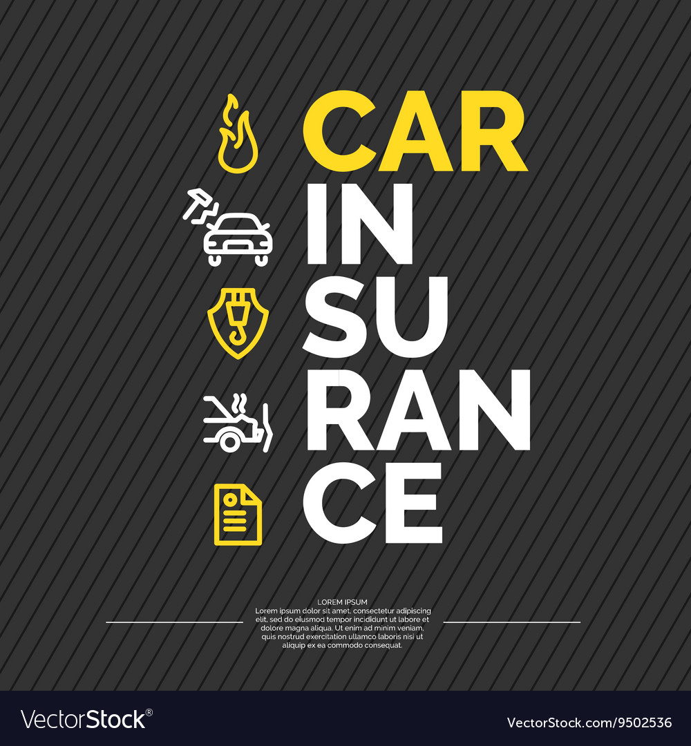 Car Insurance Poster with proportions 1000 X 1080