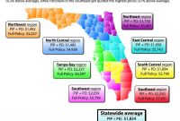 Car Insurance Premium Comparison Of Florida Counties with regard to measurements 850 X 950