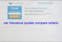 Car Insurance Quotes Compare Ontario Life Insurance Quotes for measurements 1365 X 768