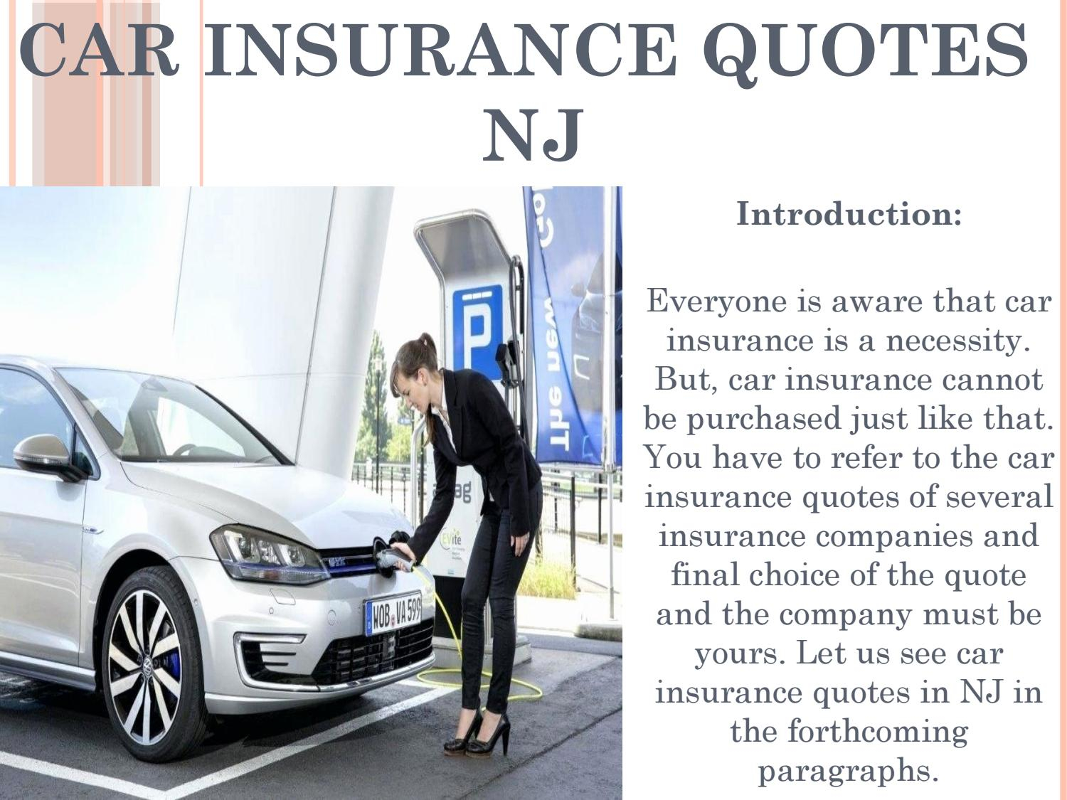 Car Insurance Quotes Nj Justine Henderson Issuu in dimensions 1500 X 1125