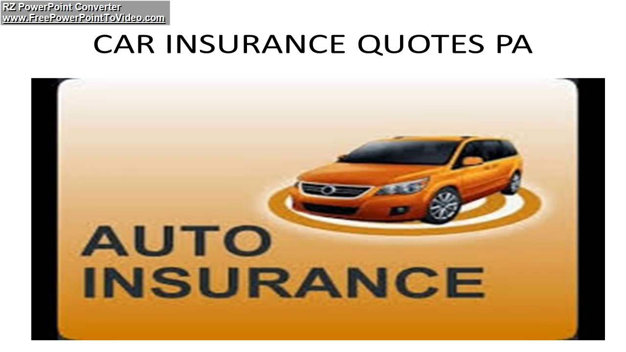 Car Insurance Quotes Pa with sizing 1280 X 720