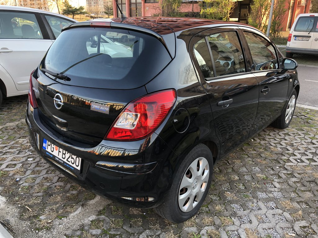 Car Rental Opel Corsa Automatic In Montenegro 1222 for proportions 1024 X 768