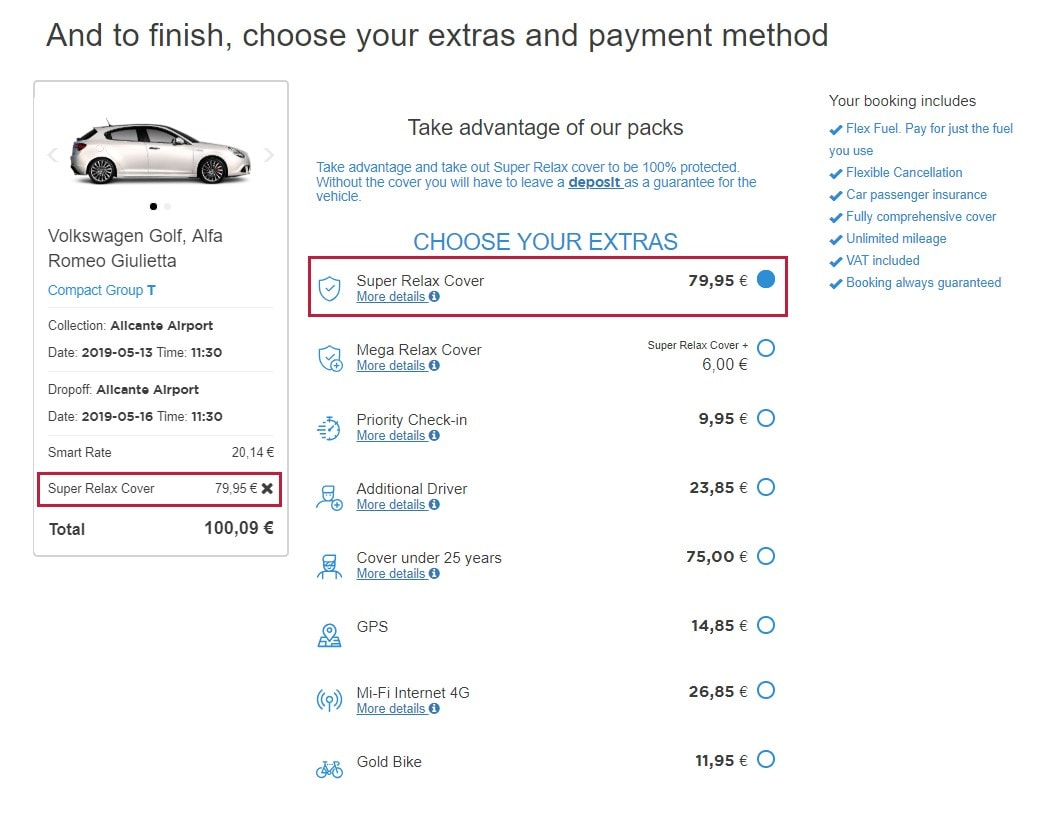 Car Rental With No Excess At Interrent Fully Comprehensive regarding proportions 1055 X 819