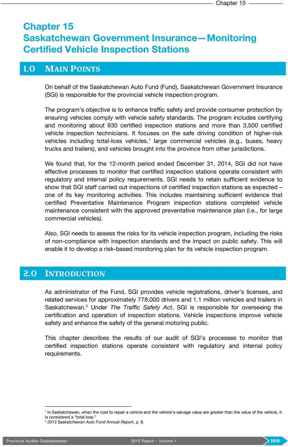 Chapter 15 Saskatchewan Government Insurance Monitoring in size 960 X 1490