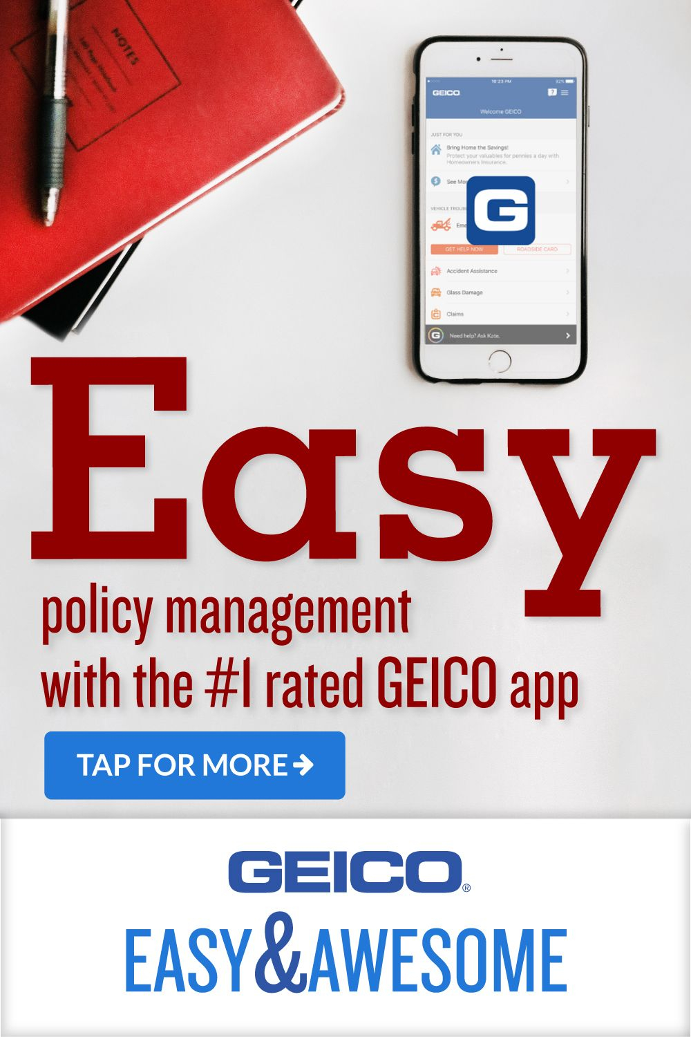 Choose Geico Get 247 Service An Easy Mobile App And pertaining to sizing 1000 X 1500