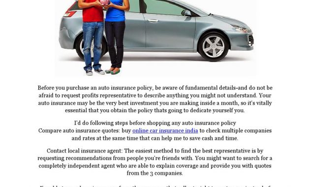 Choosing Affordable Auto Insurance Sanjay Issuu regarding proportions 1058 X 1497