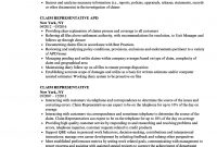 Claim Representative Resume Samples Velvet Jobs for size 860 X 1240