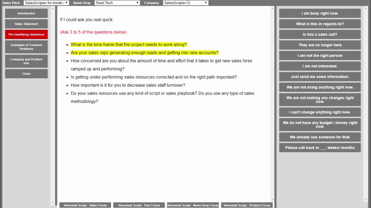 Cold Call Script Examples inside measurements 1280 X 720