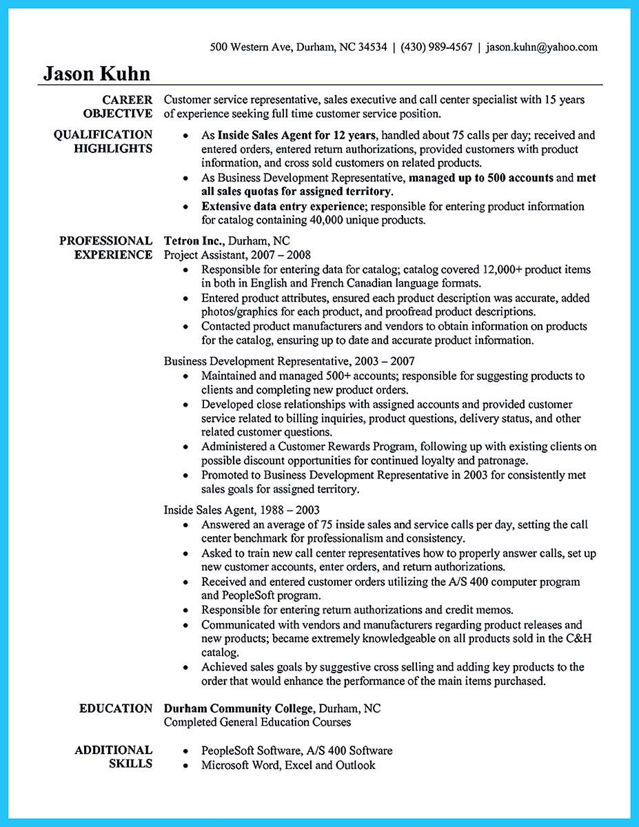 Cool Information And Facts For Your Best Call Center Resume intended for proportions 927 X 1200