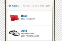 Credit Card State Farm Vehicle Insurance Electronic Bill intended for sizing 800 X 1353