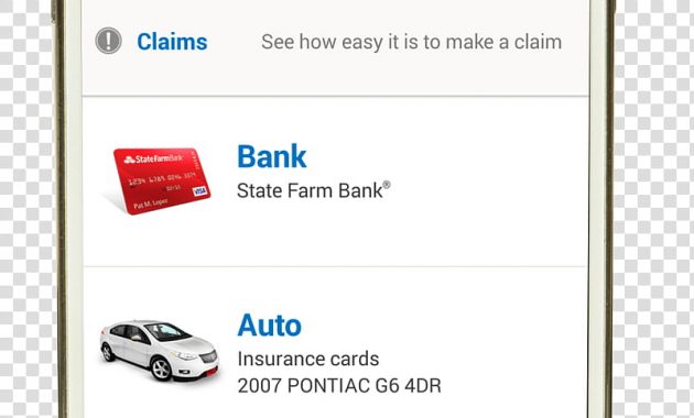 Credit Card State Farm Vehicle Insurance Electronic Bill intended for sizing 800 X 1353