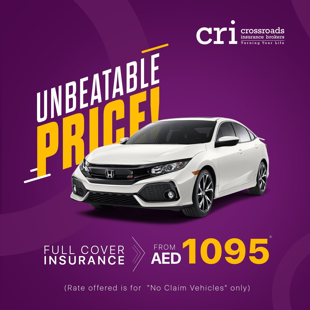 Crossroads Insurance On Twitter Unbeatable Prices Full regarding proportions 1080 X 1080