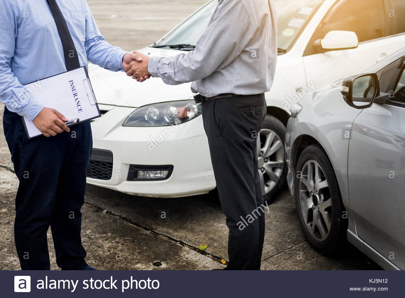 Customer Shake Hand With Auto Insurance Agents After for measurements 1300 X 956