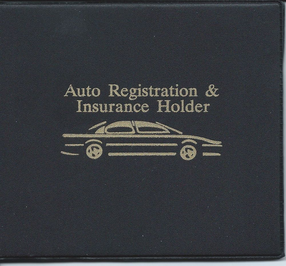 Details About Registration And Insurance Wallet Holder Car inside proportions 1000 X 931